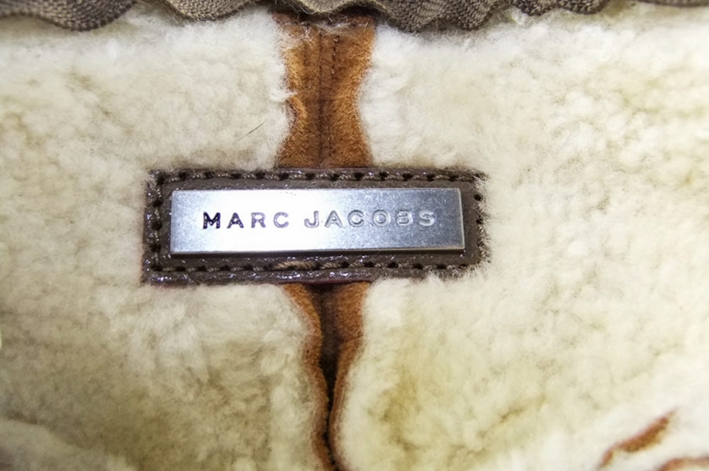 Marc Jacobs Tobacco Shearling Shoulderbag