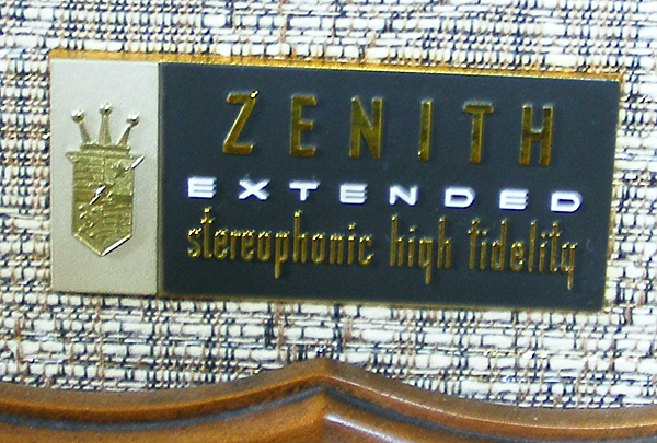 Zenith Extended Stereophonic High Fidelity Stereo Console