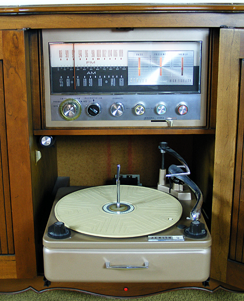 Zenith Extended Stereophonic High Fidelity Stereo Console