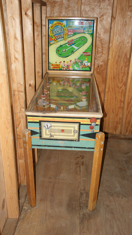 1954 Gottlieb Jockey Club Pinball Machine
