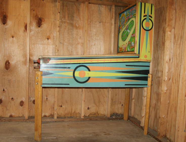 1954 Gottlieb Jockey Club Pinball Machine