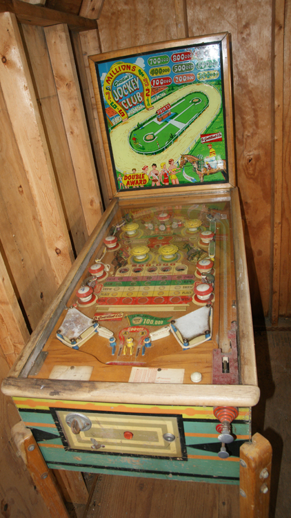 1954 Gottlieb Jockey Club Pinball Machine