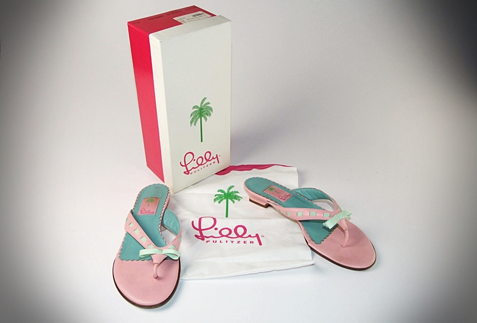 Lilly Pulitzer Delite Kidskin Bermuda Sandals 