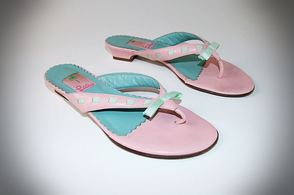 Lilly Pulitzer Delite Kidskin Bermuda Sandals 