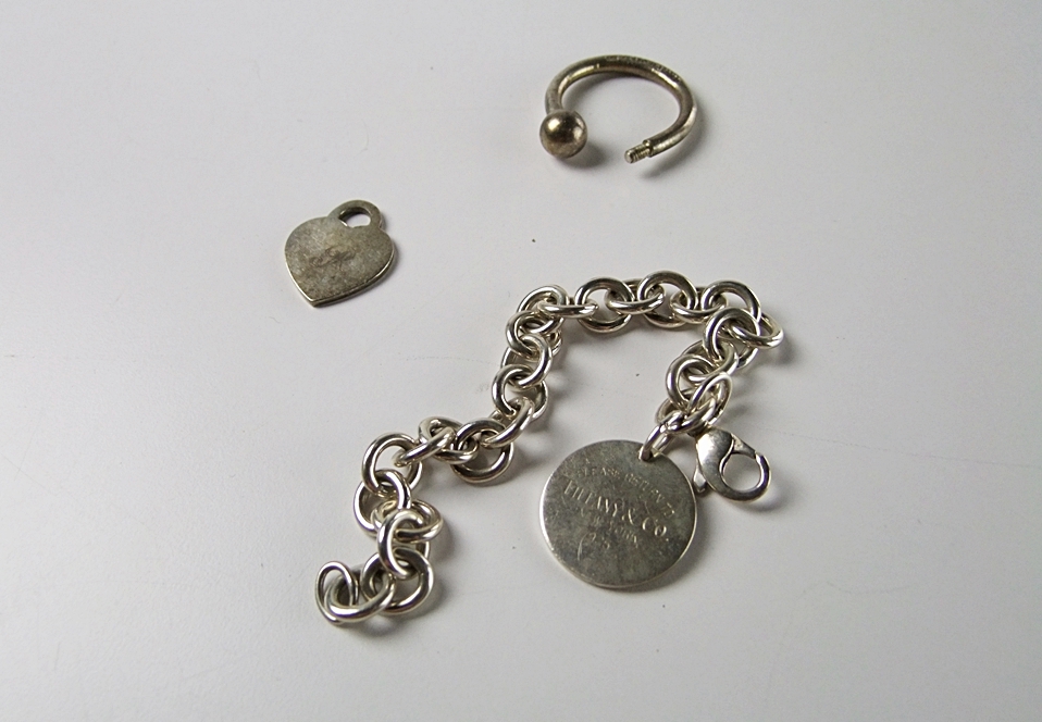 Tiffany & Co. Sterling Silver Link Bracelet