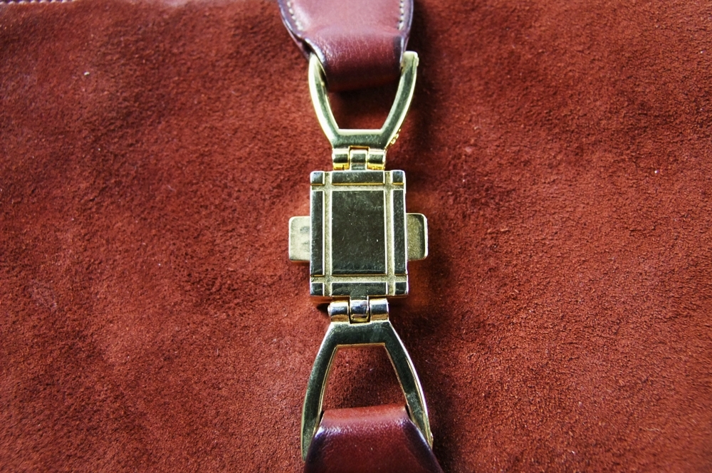  Susan Gail Suede And Leather Handbag 