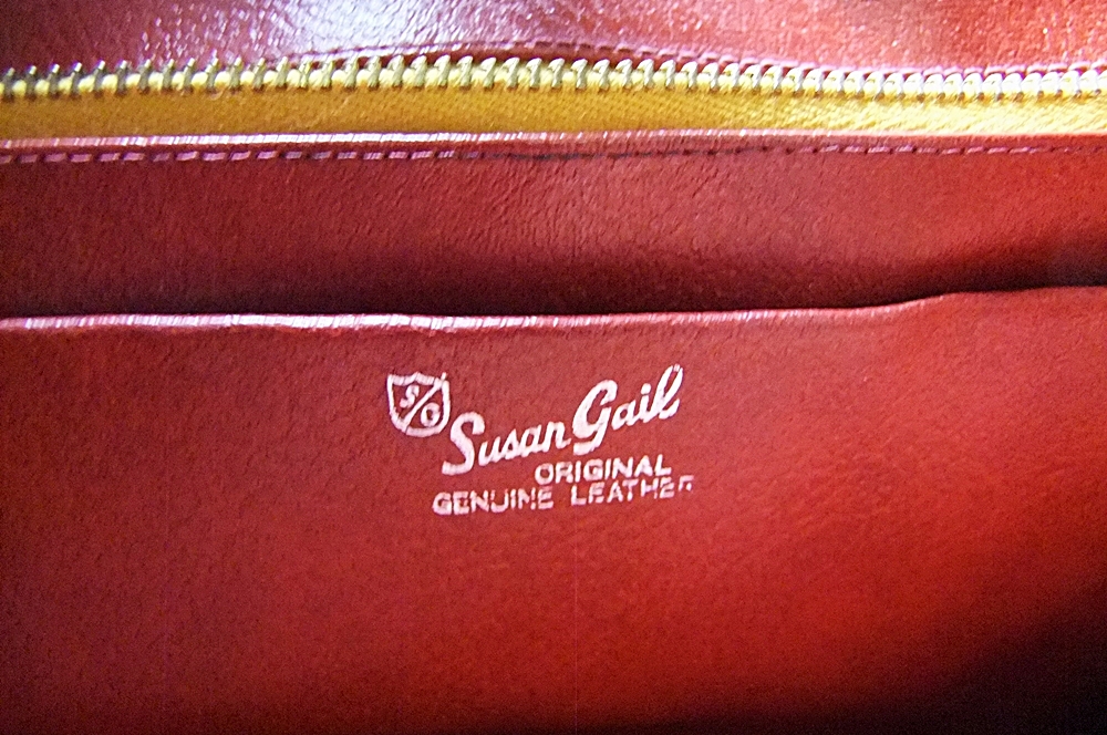  Susan Gail Suede And Leather Handbag 