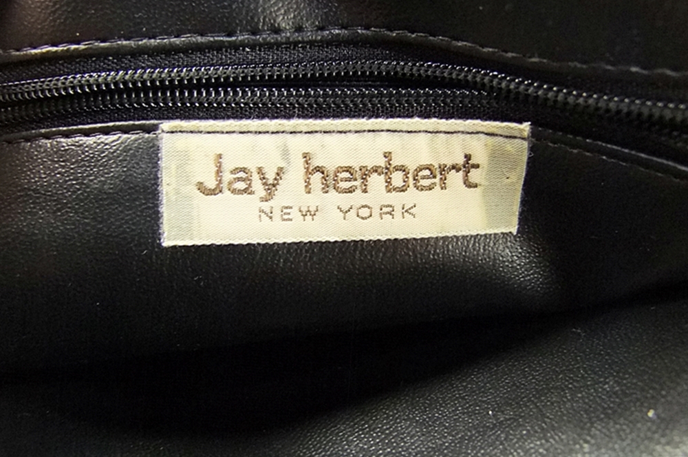 Jay Herbert of New York Classic Quilted Bronze Leather Shoulderbag
