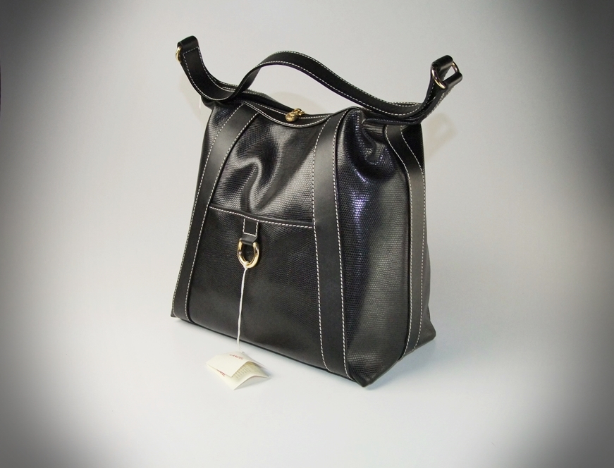 Lancel "Elsa" Hobo Black Shoulderbag