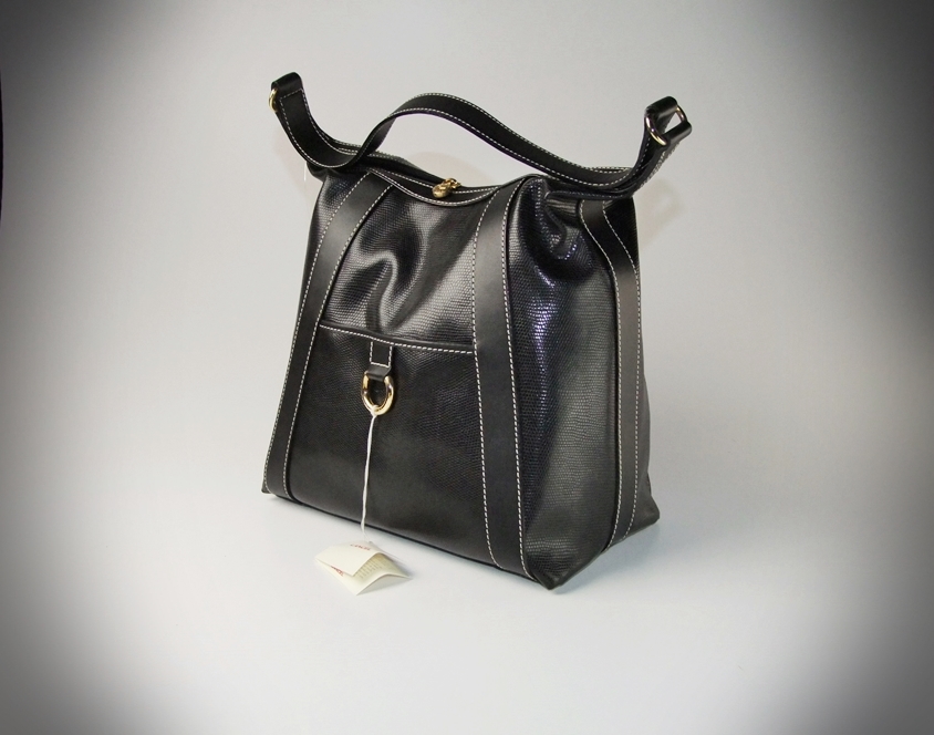 Lancel "Elsa" Hobo Black Shoulderbag