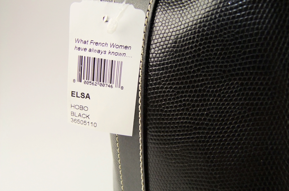 Lancel "Elsa" Hobo Black Shoulderbag