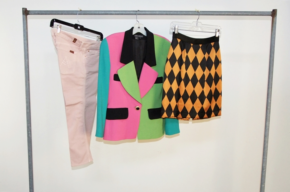 Three Piece Collection Of Designer Clothes