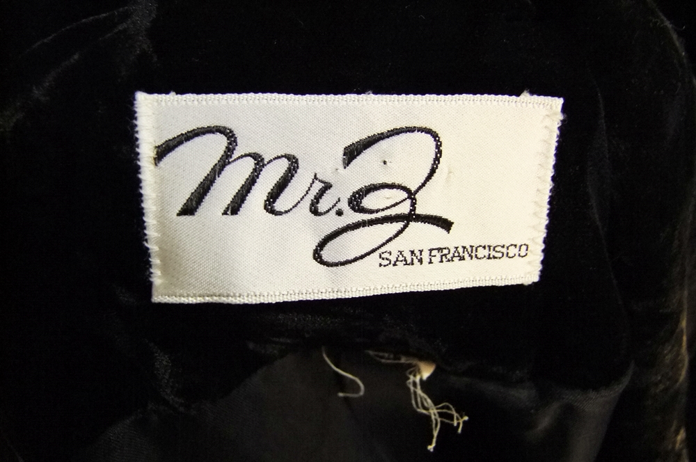 Black Velvet Doublebreasted Jacket And Pants