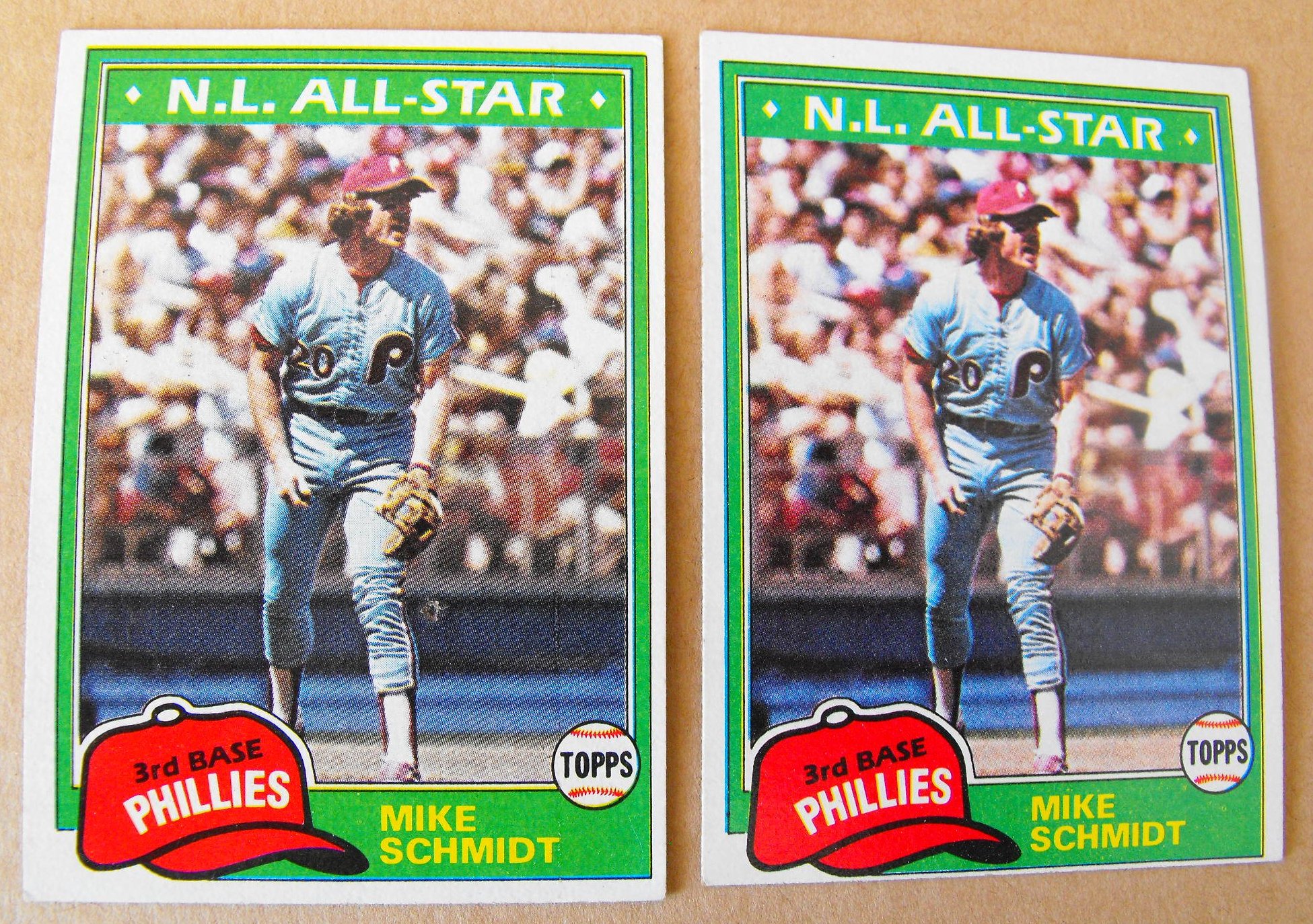 Mike Schmidt Topps Baseball Cards