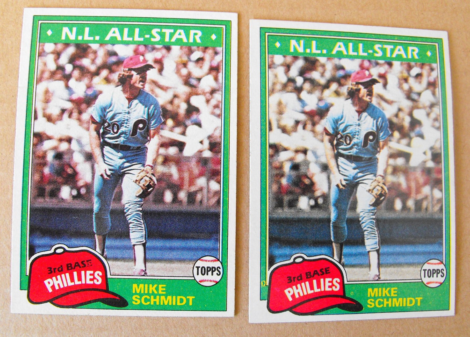 Mike Schmidt Topps Baseball Cards