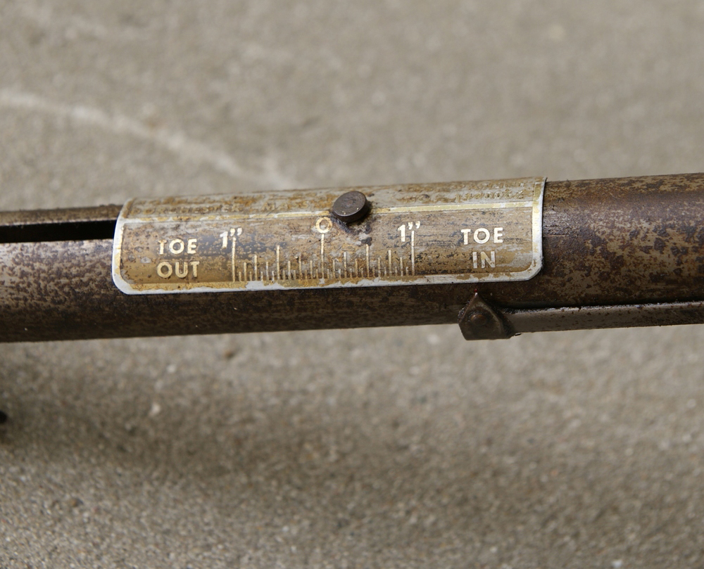 Vintage Wheel Aligning Gage