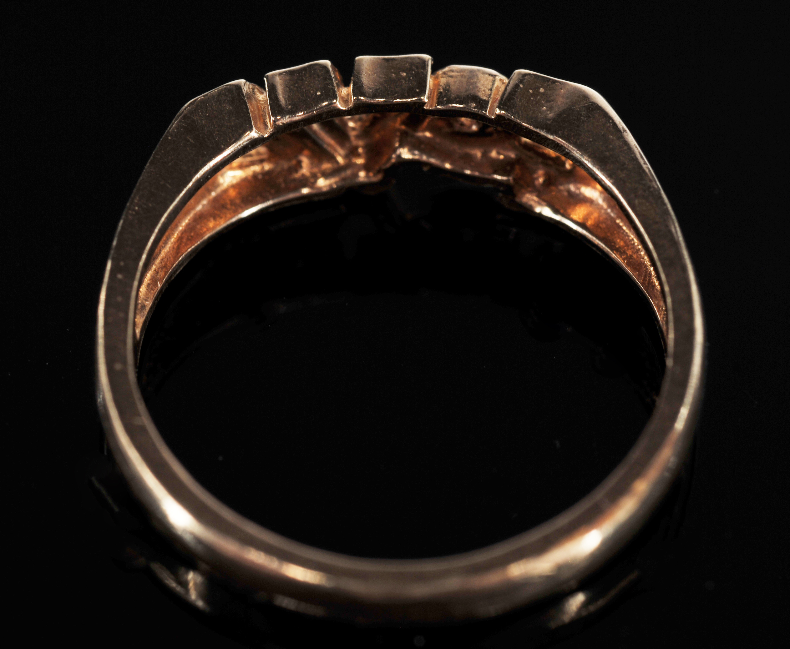 14 K Yellow Gold Custom Made "Love" Ring