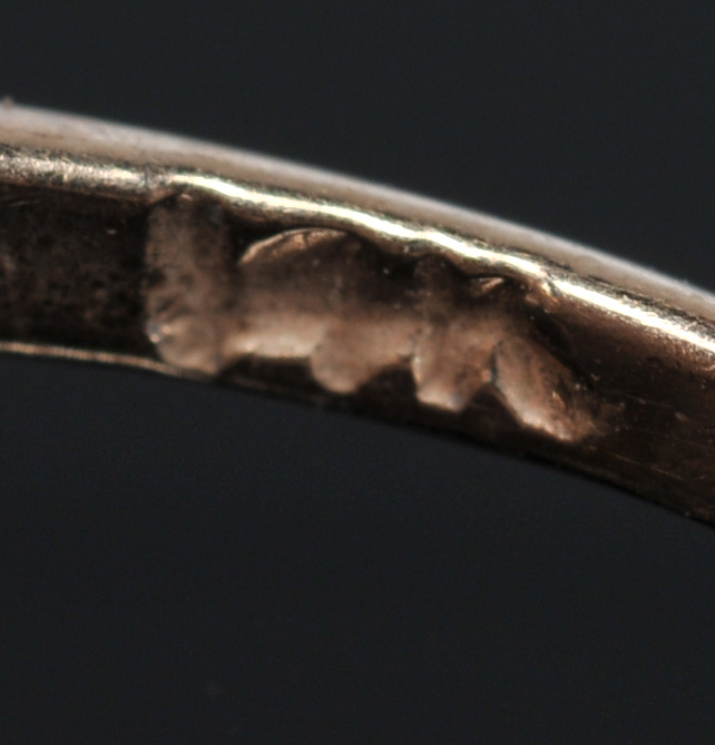 14 K Yellow Gold Ring With Clear Synthetic Spinel