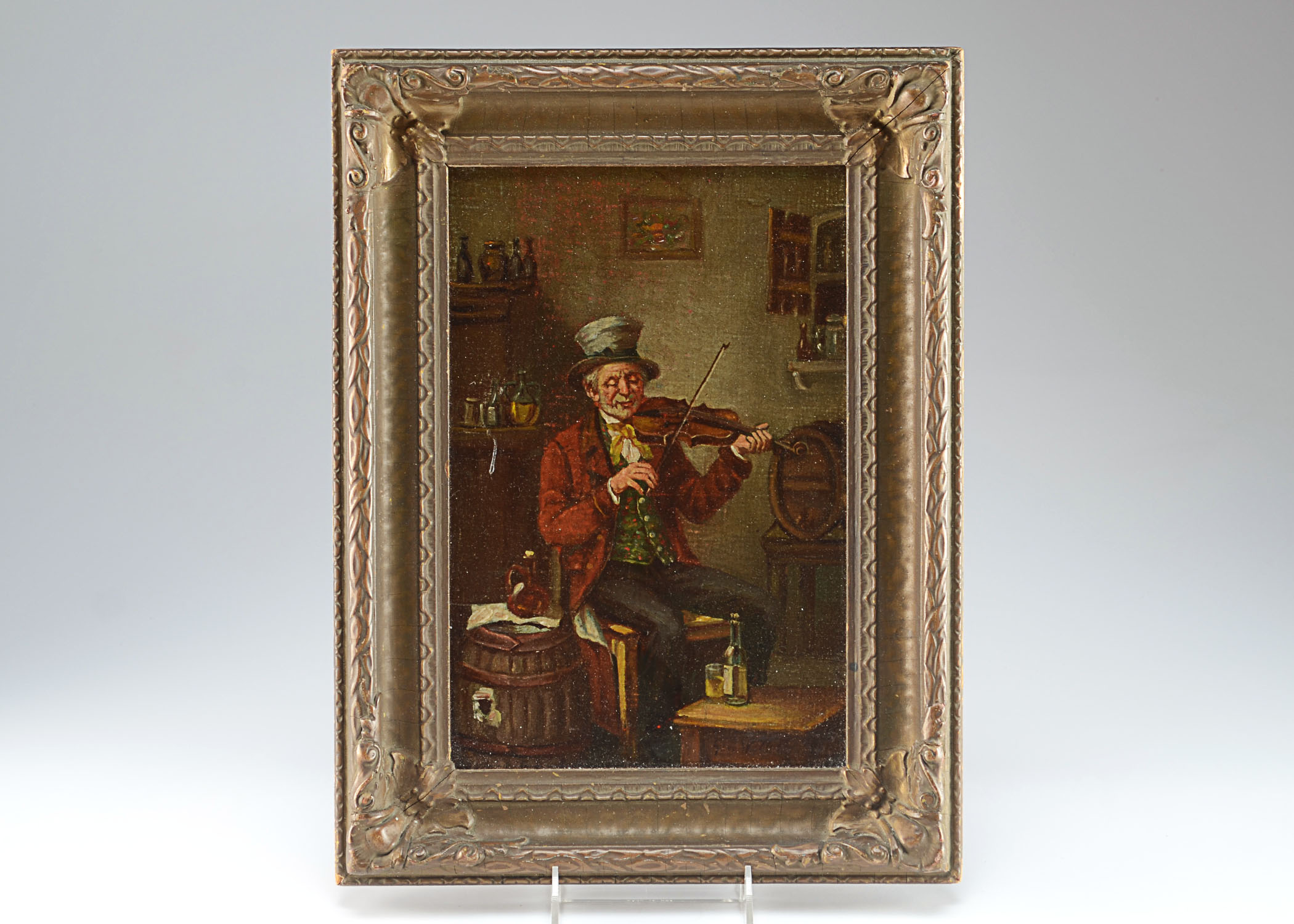 Original George Willis Oil on Canvas Painting