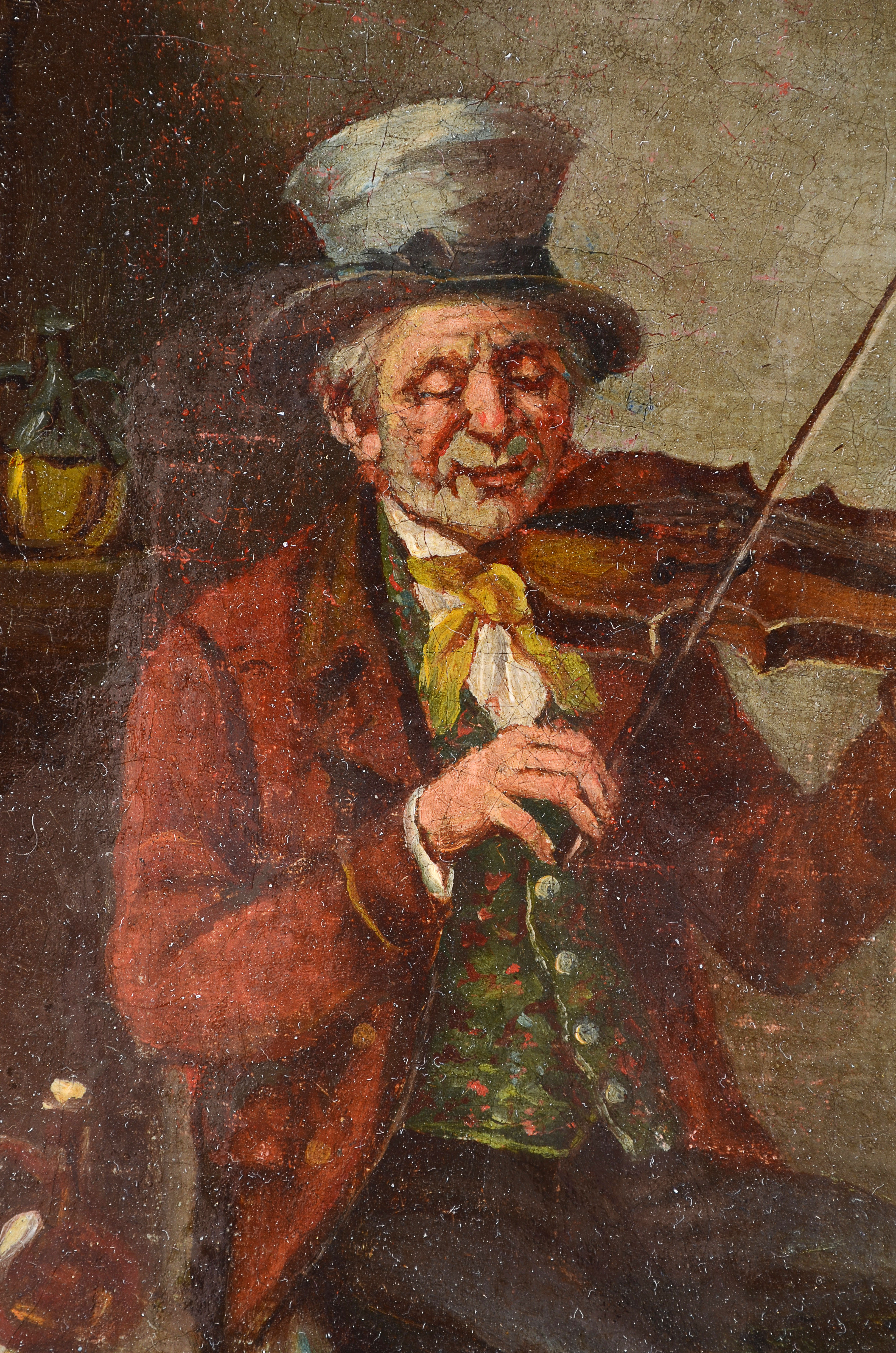 Original George Willis Oil on Canvas Painting