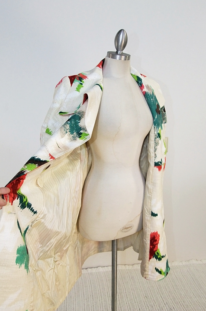  Nanette Lapore Abstract Red Poppy Jacket