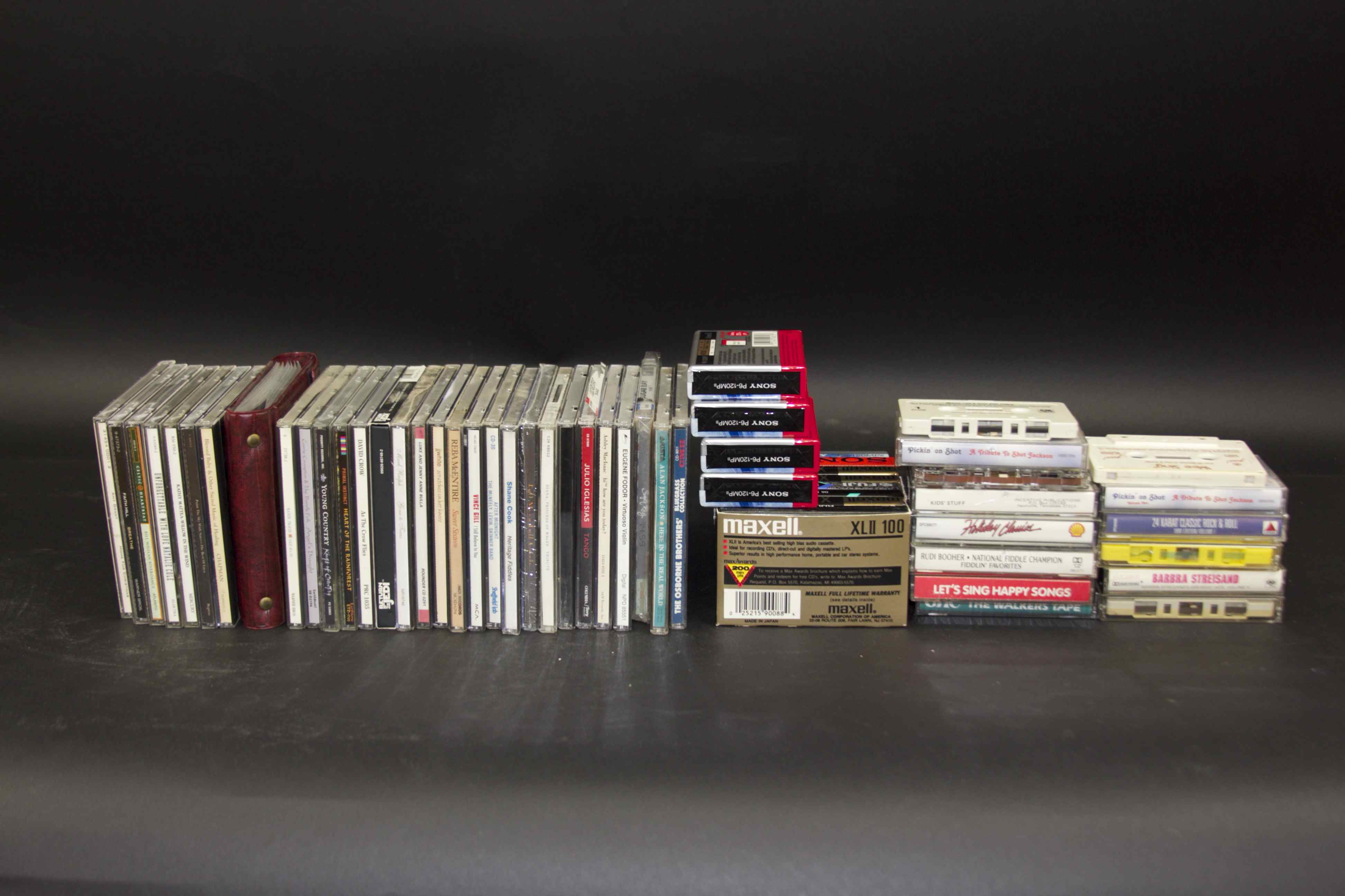 Mixed Lot of Tapes, CD's and more