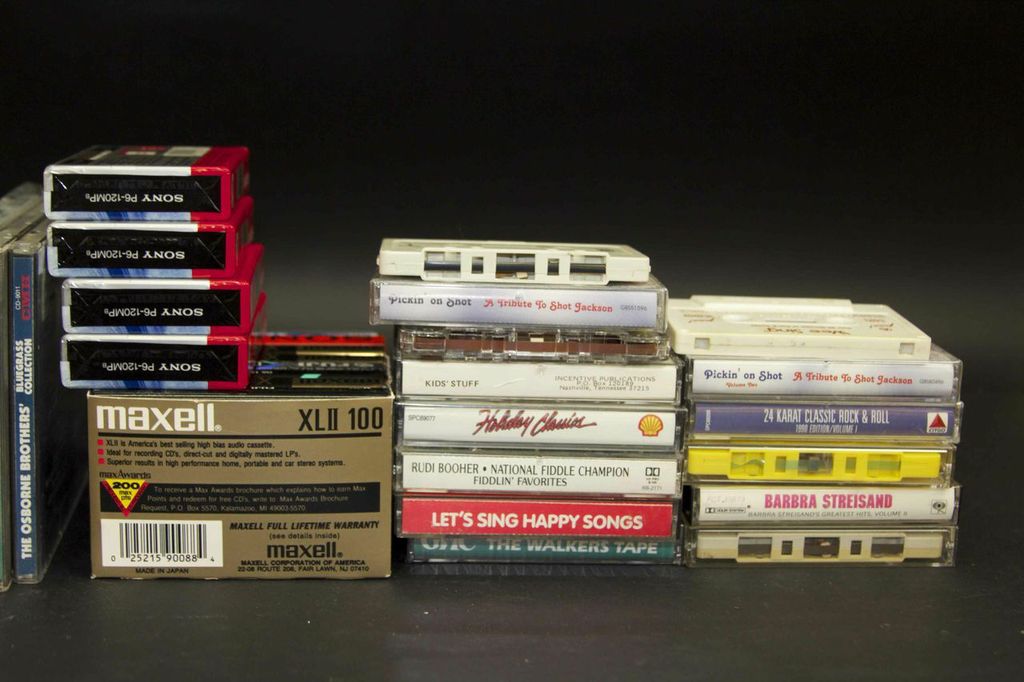 Mixed Lot of Tapes, CD's and more
