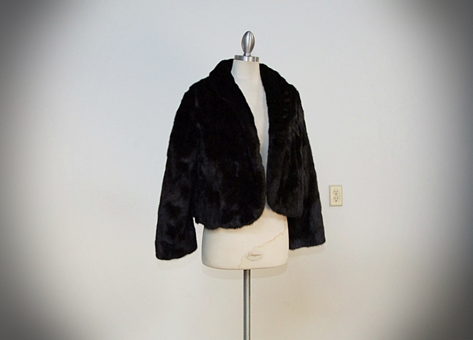 Vintage I. Magnin Mink Fur Jacket