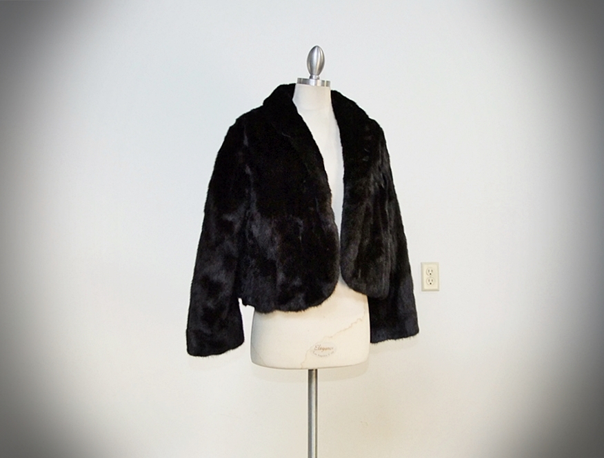 Vintage I. Magnin Mink Fur Jacket