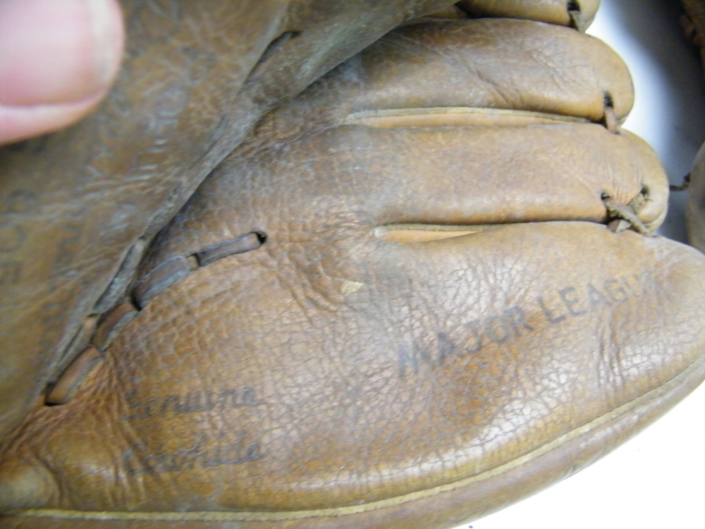 Baseball Mitts and Bats