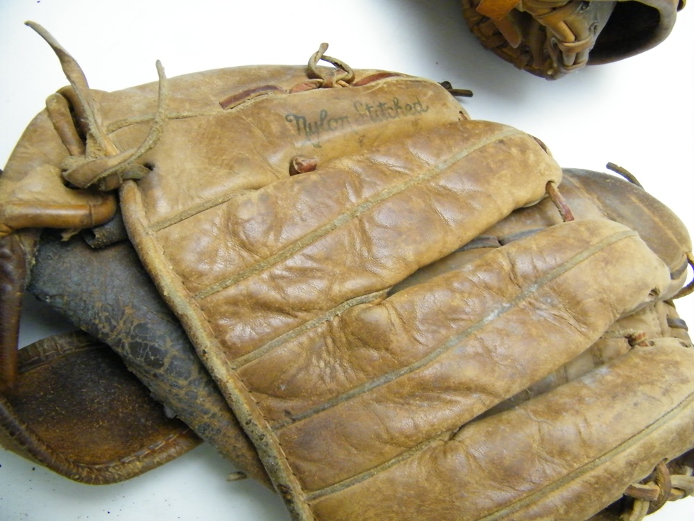 Baseball Mitts and Bats