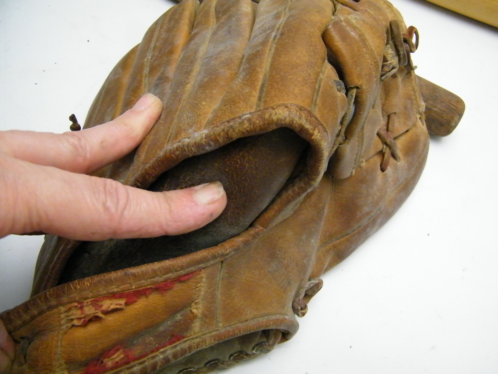 Baseball Mitts and Bats