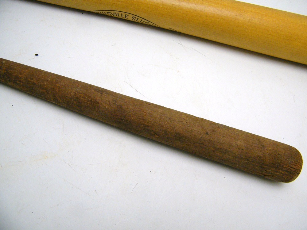 Baseball Mitts and Bats