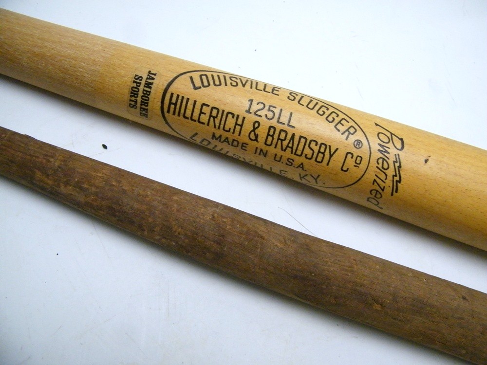 Baseball Mitts and Bats