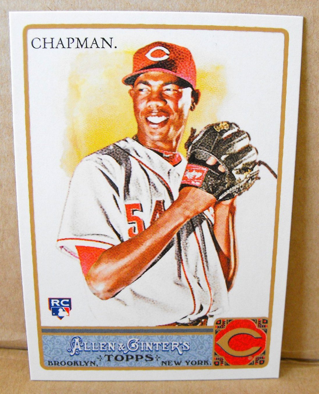(12) Aroldis Chapman Cincinnati Reds Rookie Baseball Cards