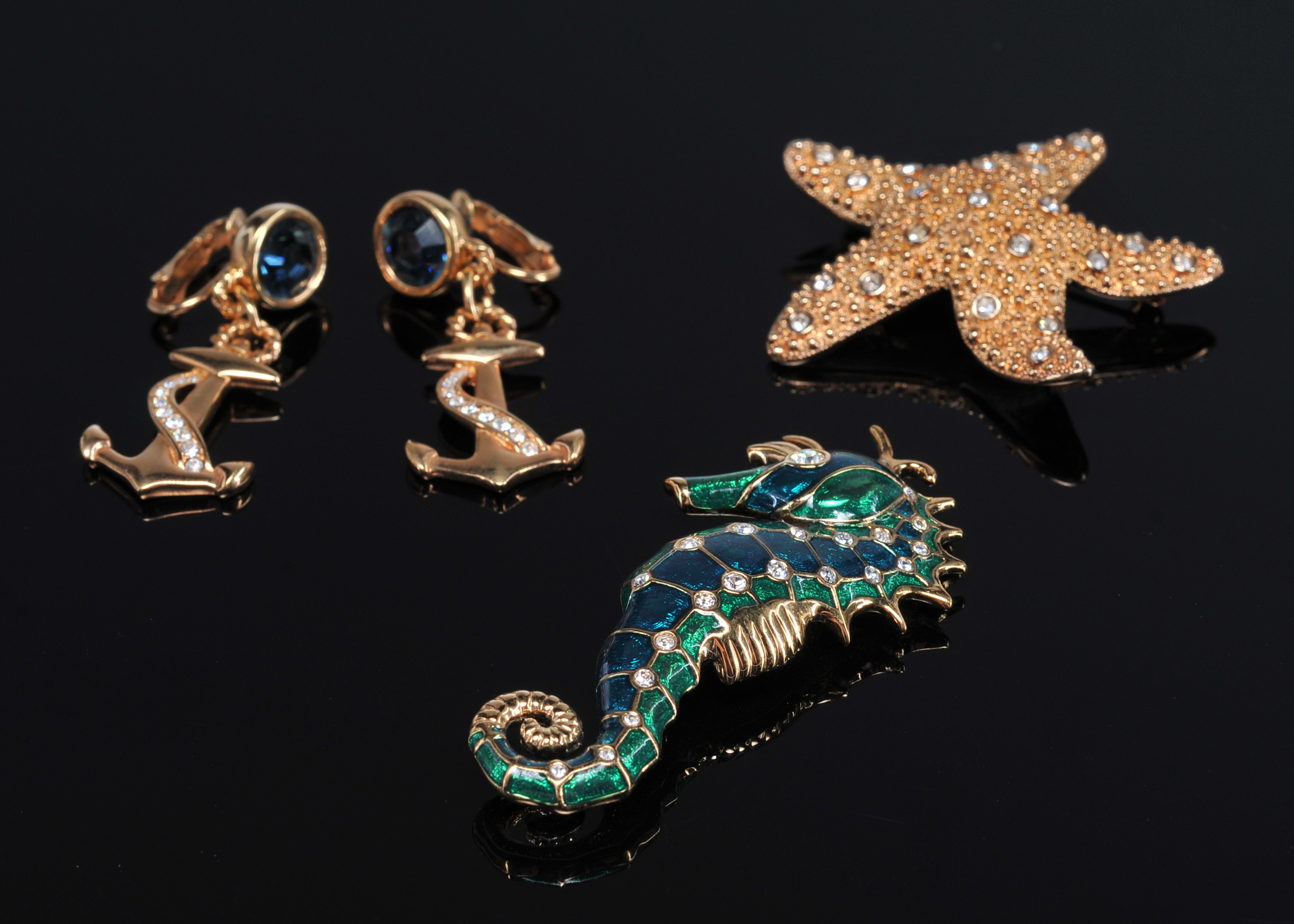 Collection of Swarovski Crystal Jewelry