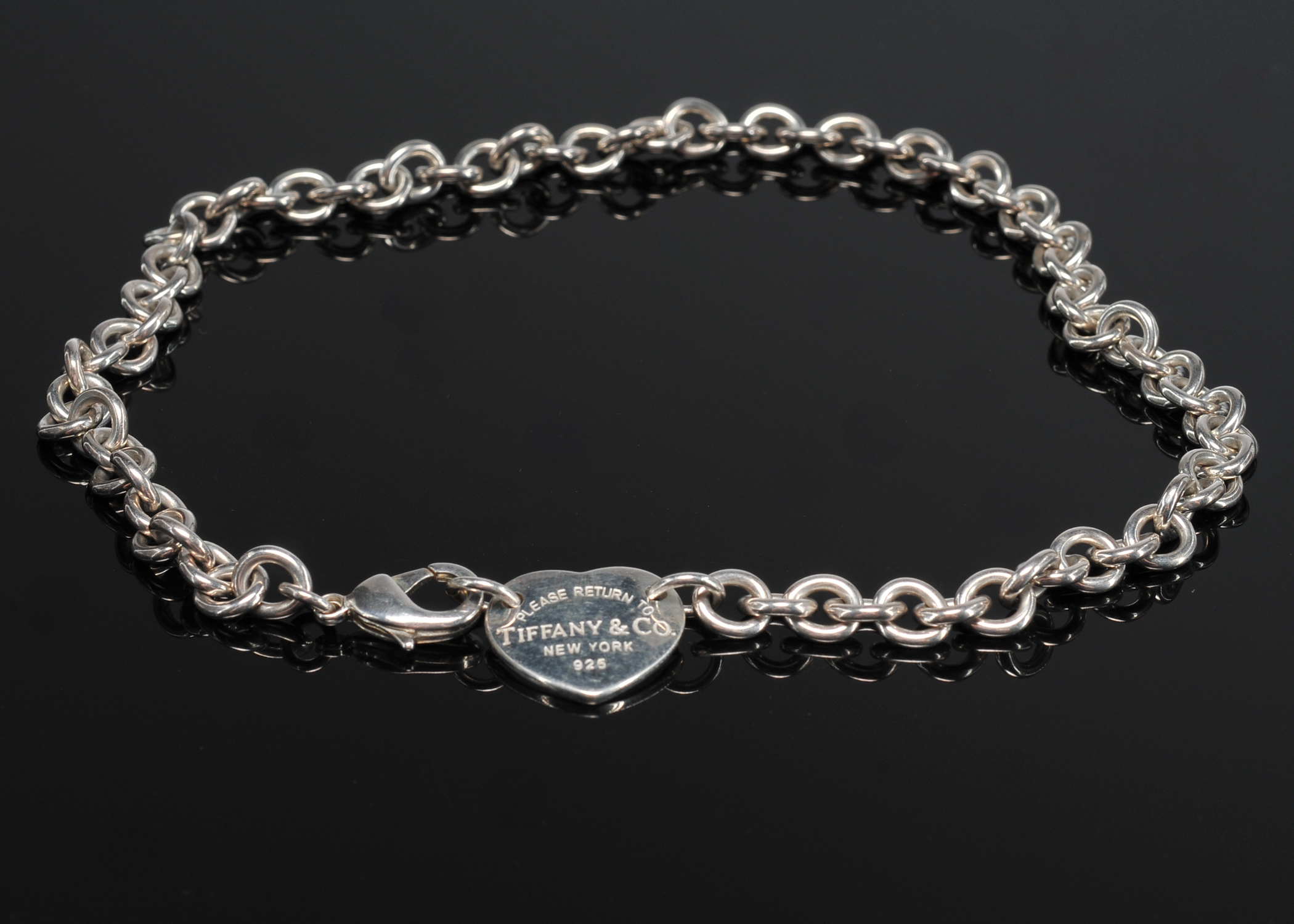 Tiffany & Co. Heavy Sterling Silver Link Necklace