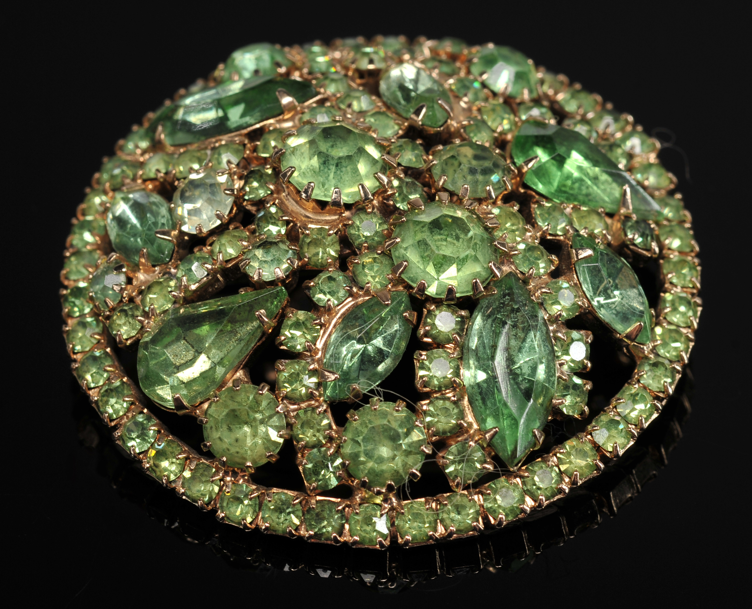 Weiss Brooch And Trifari Brooch