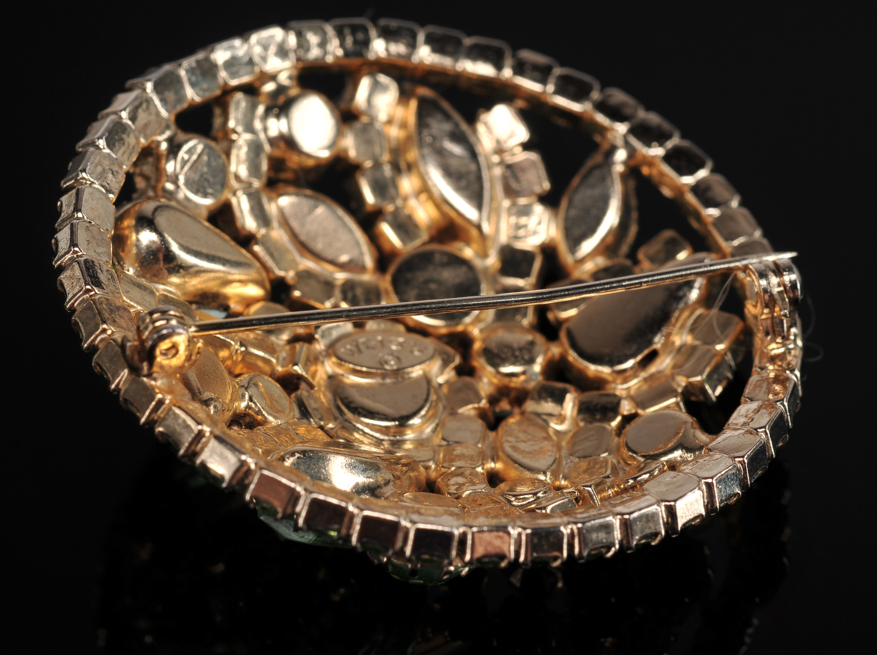 Weiss Brooch And Trifari Brooch