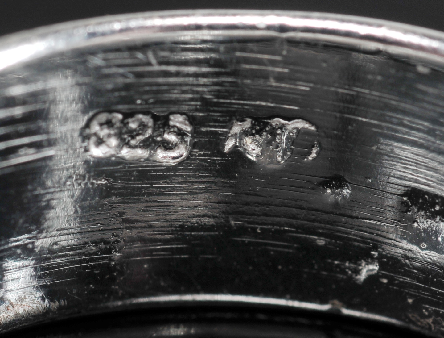 Sterling Silver Irish Claddagh Ring And Sterling Band