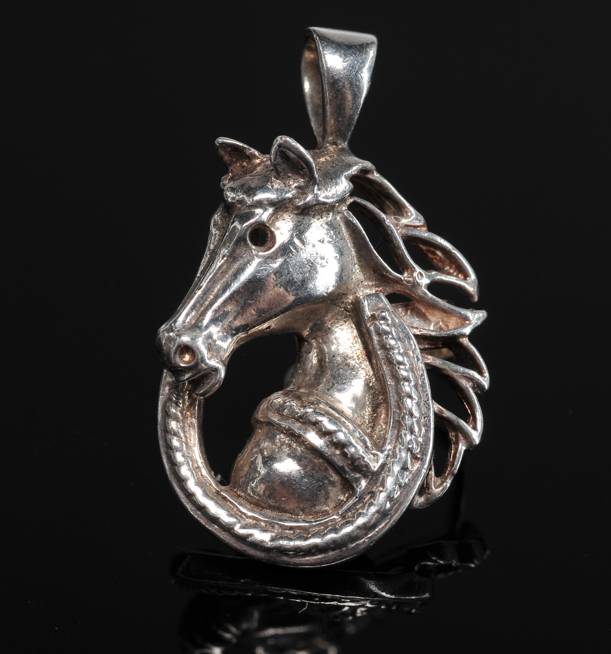 Native American Navajo Silver Ring With Turquoise And Coral 