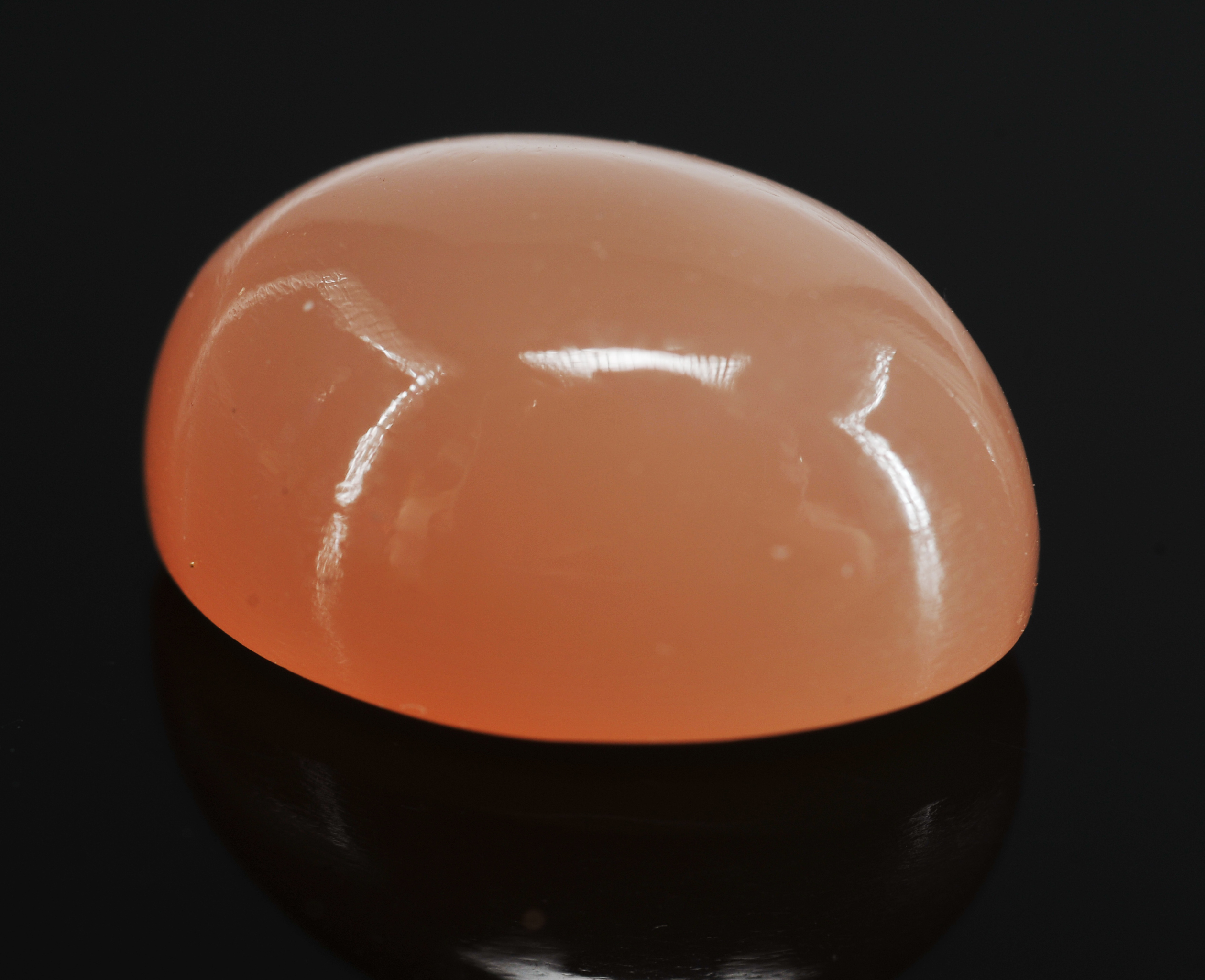 7.51 carat Cat's Eye Pink Moonstone Cabachon