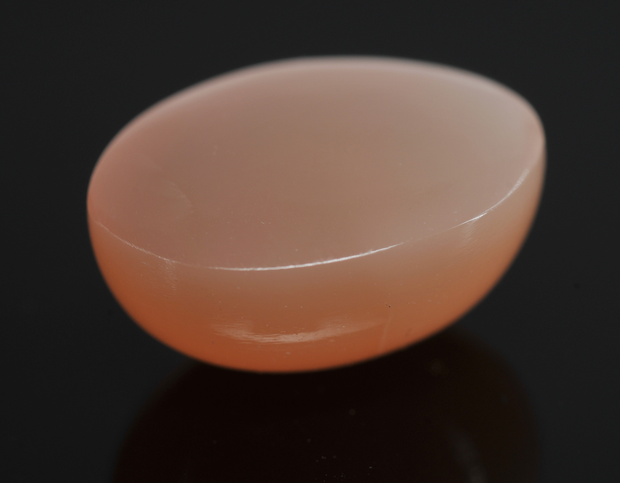 7.51 carat Cat's Eye Pink Moonstone Cabachon