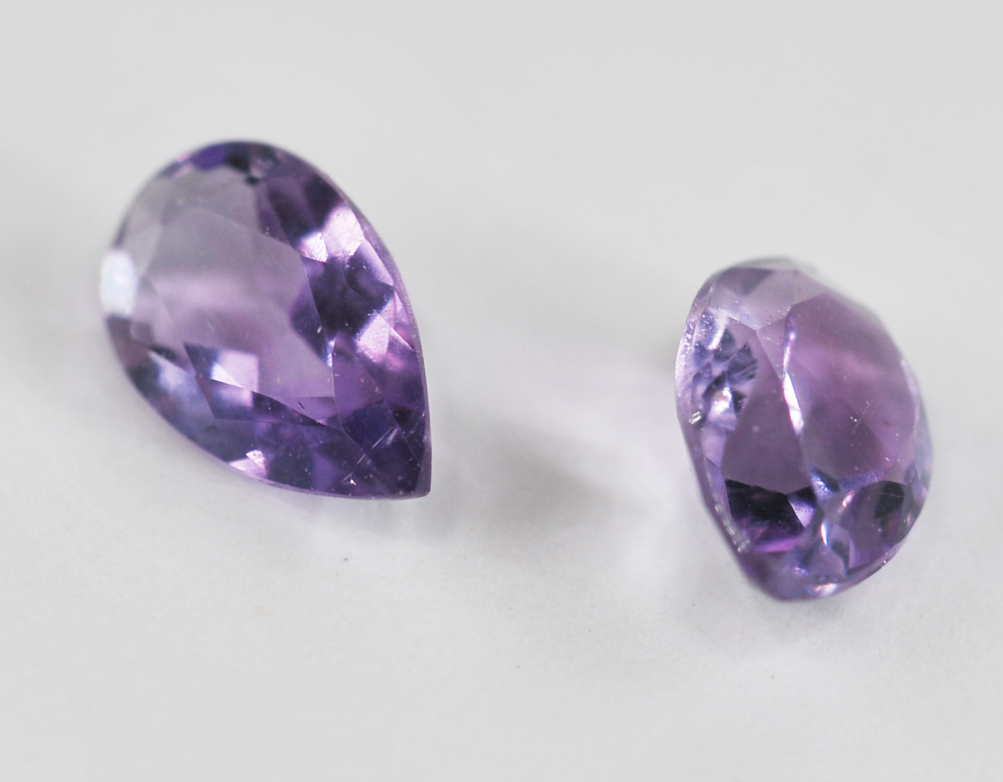 Loose 5.20 CT TW Amethyst Stones 