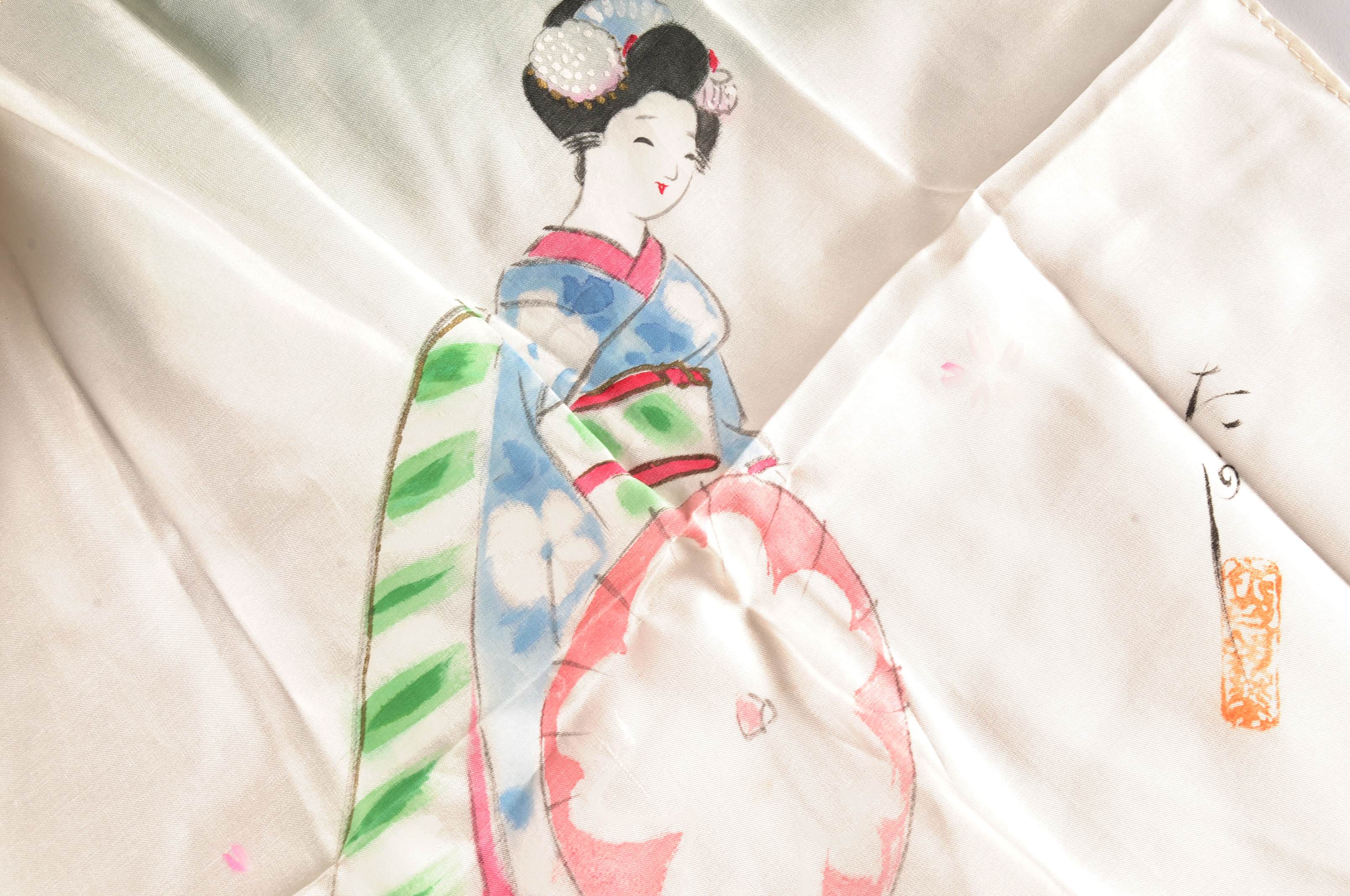 Collection Of (8) Vintage Japanese Textiles 