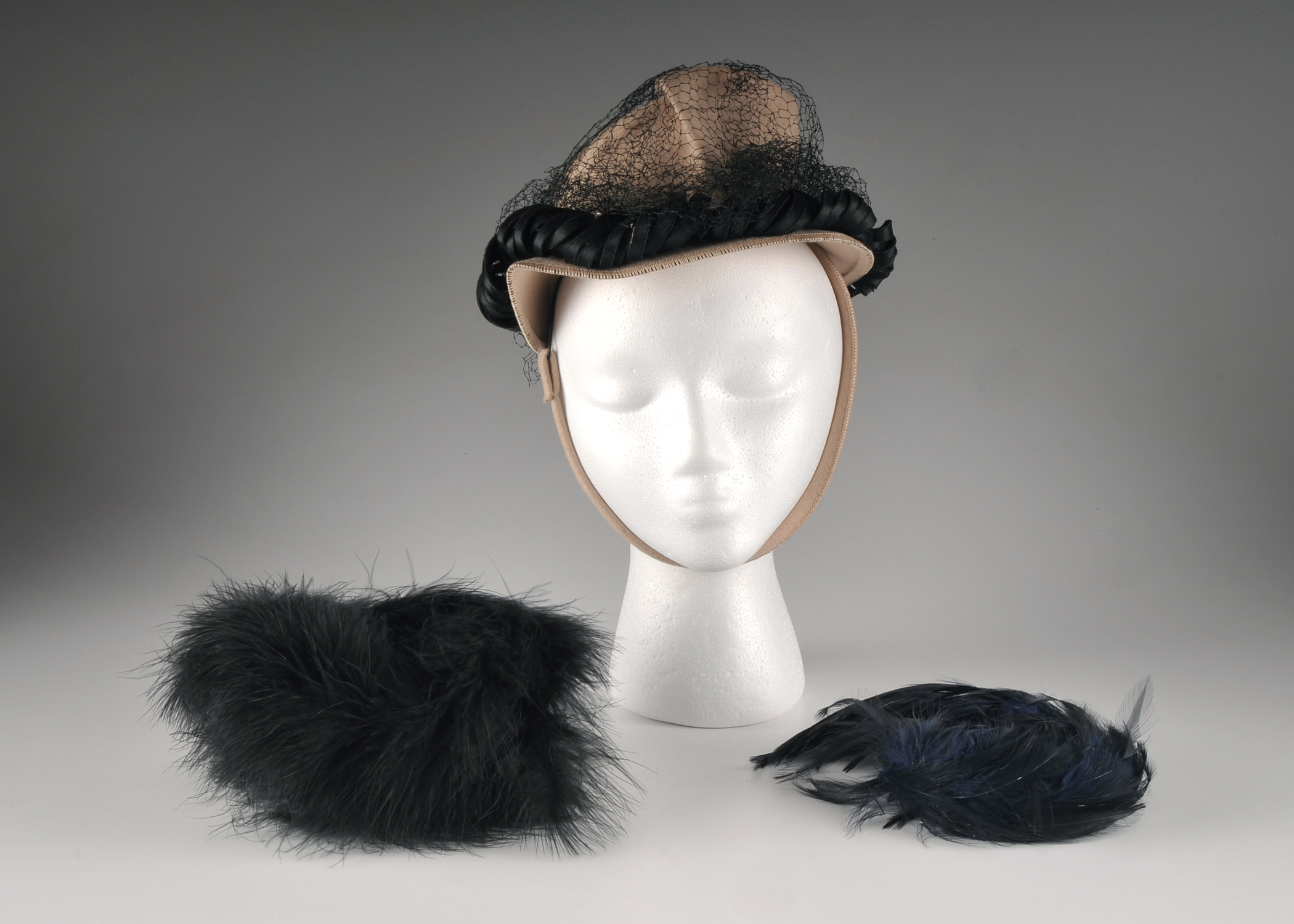 Three Early 20th Century Vintage Hats