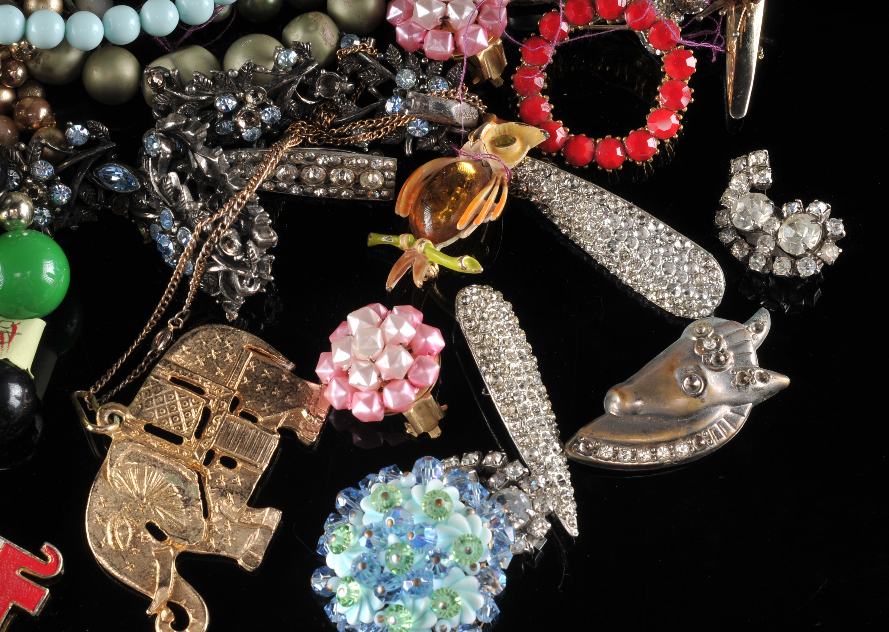 (30) Piece Collection Of Costume Jewelry