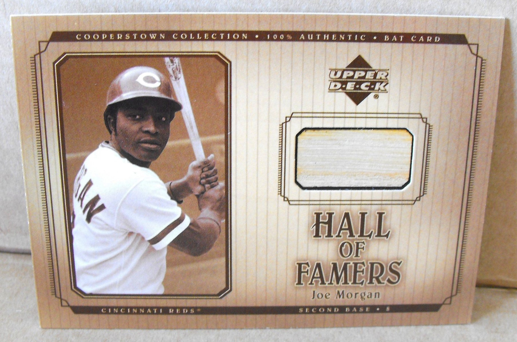 Joe Morgan and George Foster Baseball Cards