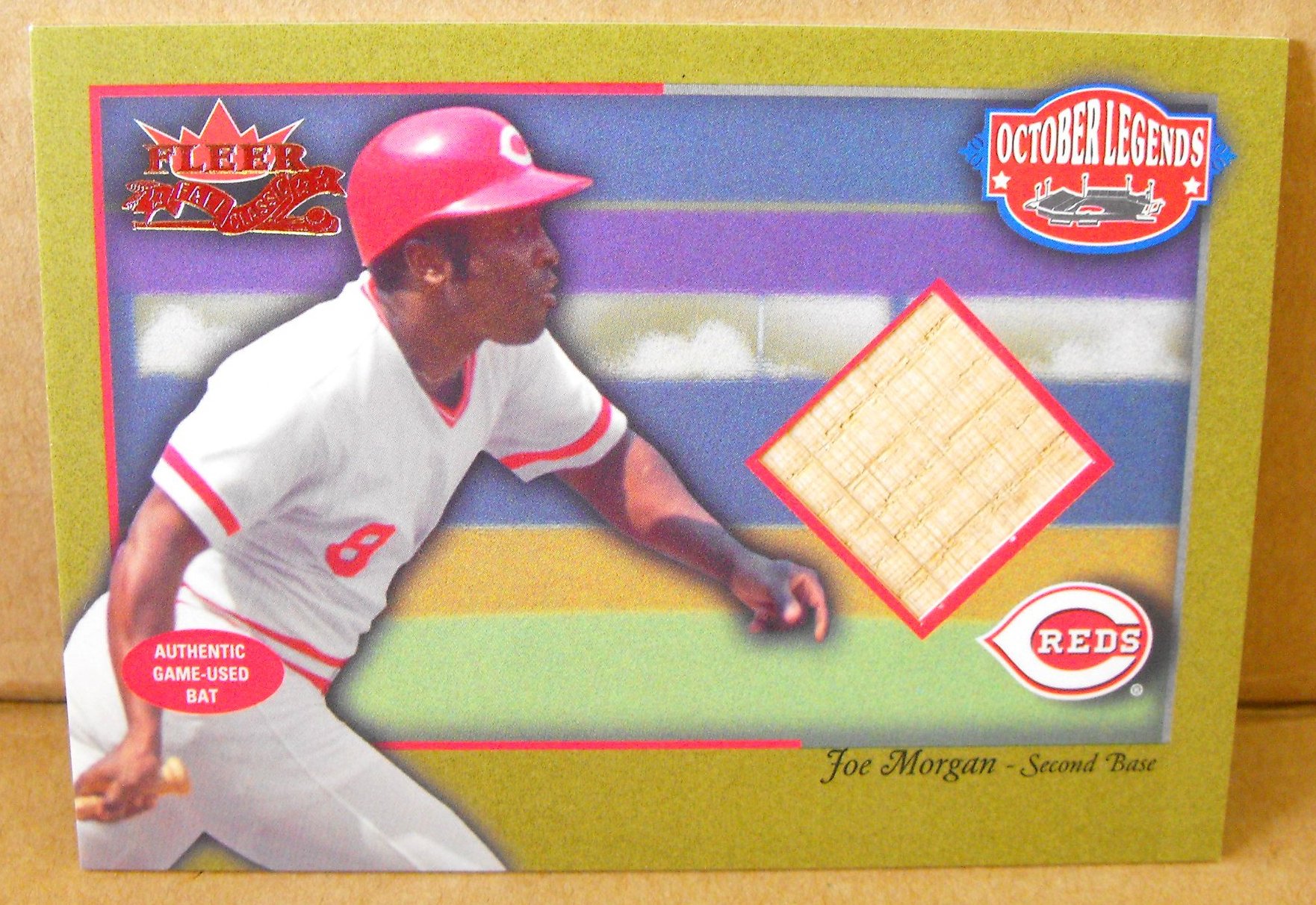 Joe Morgan and George Foster Baseball Cards