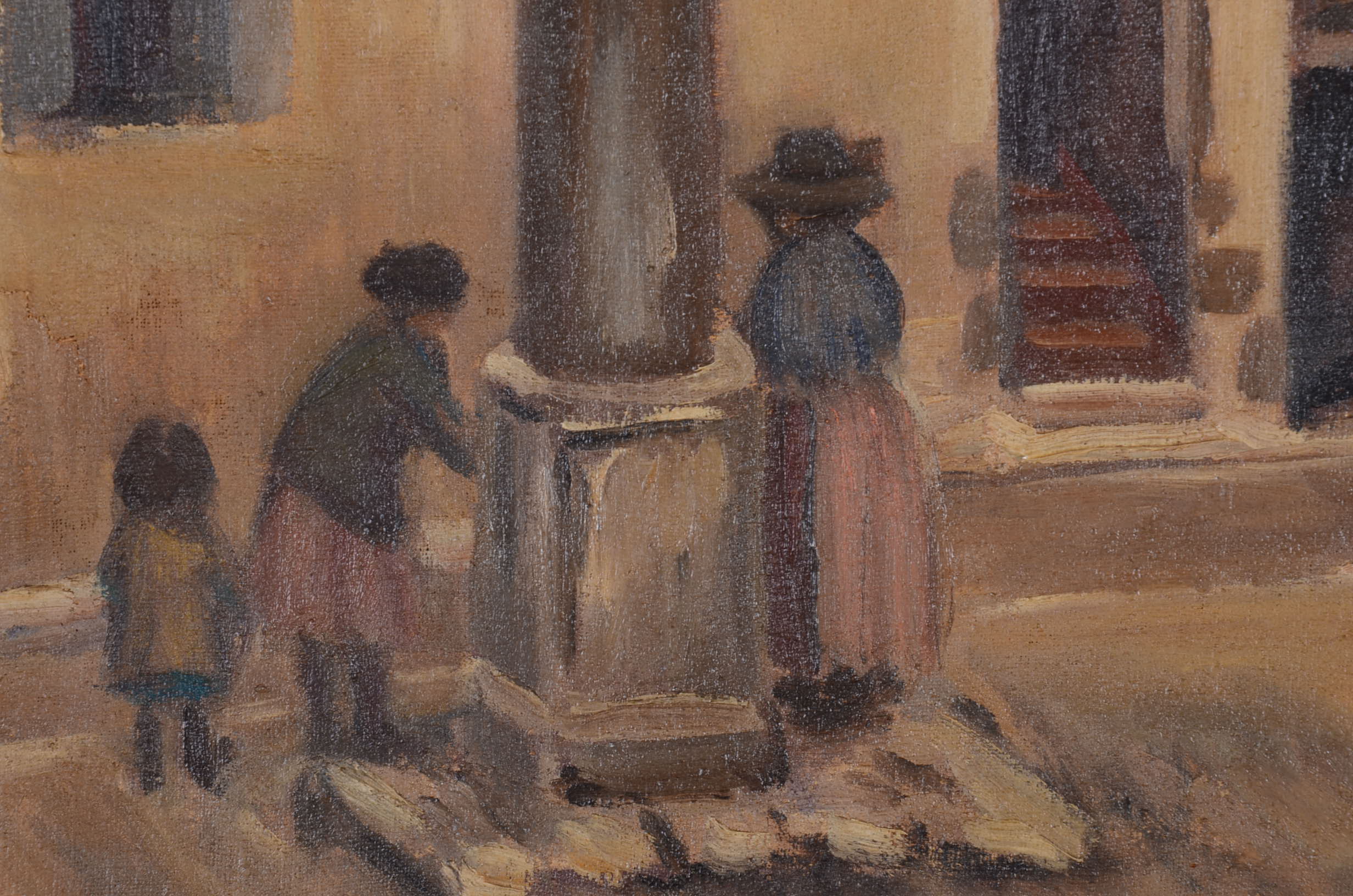 Original Paul Rohland Oil on Canvas Painting